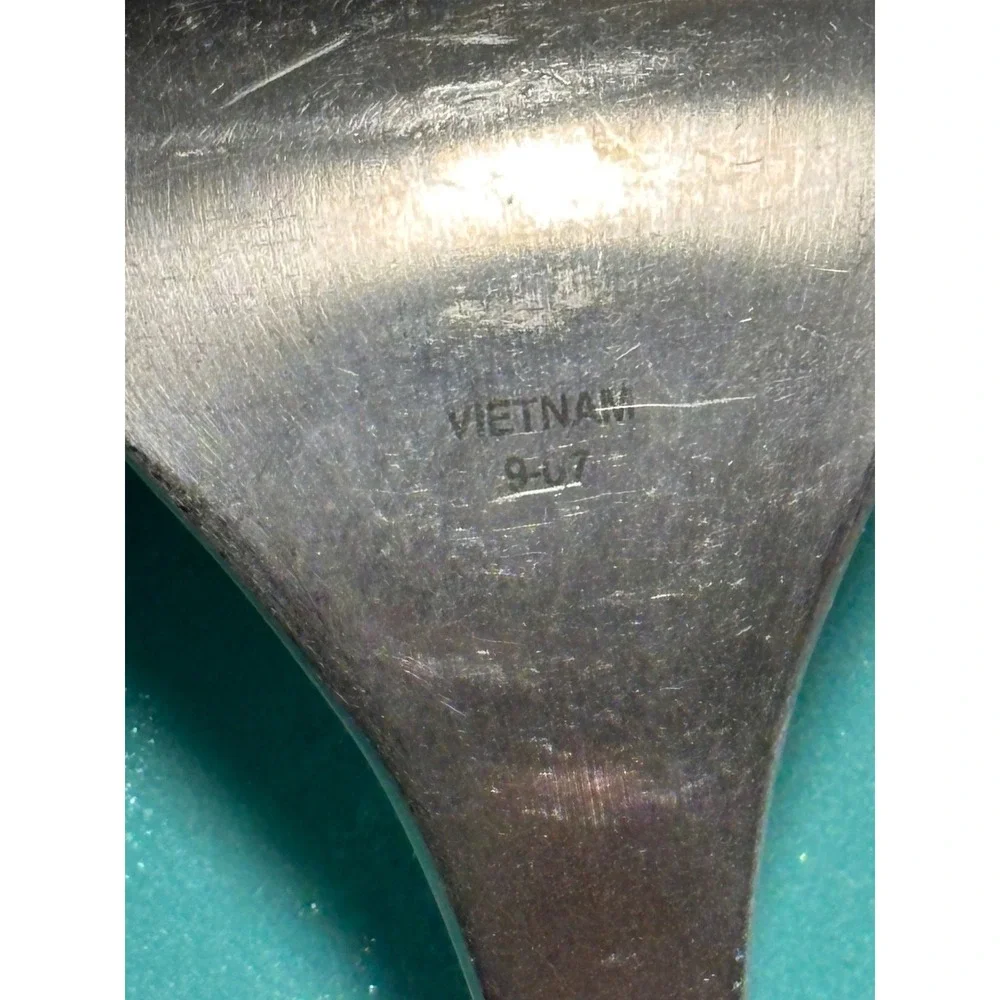Oneida 18/10 Stainless Steel Serving Set Fork Slotted Solid Spoon 3 Piece Silver
